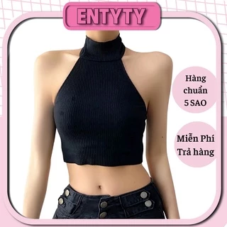 Áo Yếm Ngọc Croptop Thun Gân A4-YN