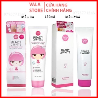 [Chuẩn Thái] Kem Dưỡng Trắng Da Và Make Up Body Ready 2 White CATHY DOLL , Thái Lan Chính Hãng 150ml