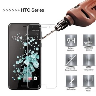 Kính cường lực cho HTC One M7 M8 M9 A9 A9S X9 X10 S9 E9 Desire 10 12 U11 U12 Plus Lift 830 U Ultra Play