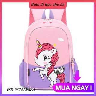 [CAM KẾT CHẤT ĐẸP- LOẠI 1- GIÁ SALE] Balo đi học cho bé gái và mầm non lớn size 35cm hình kì lân dễ thương, cặp sách