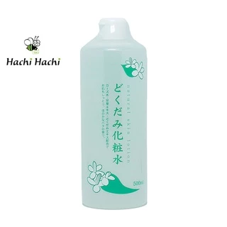 Lotion hỗ trợ cho da mụn chiết xuất lá diếp cá Dokudami Chinoshioya 500ml - Hachi Hachi Japan Shop