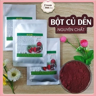 Bột Củ Dền Nguyên Chất-Bột Tạo Màu Hồng Tự Nhiên Gói 10g