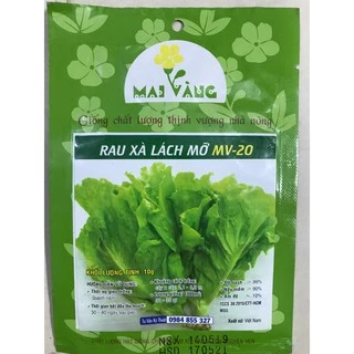 Hạt giống Xà lách mỡ 10g