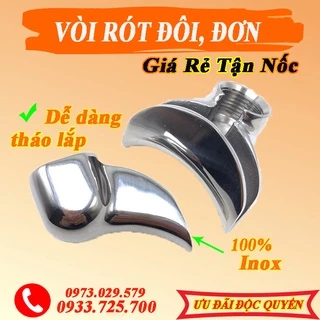 Vòi Rót Đôi, Đơn Phân Chia Dòng Chảy Máy Pha Cà Phê - Phụ Kiện & Linh Kiện Máy Pha Cafe.