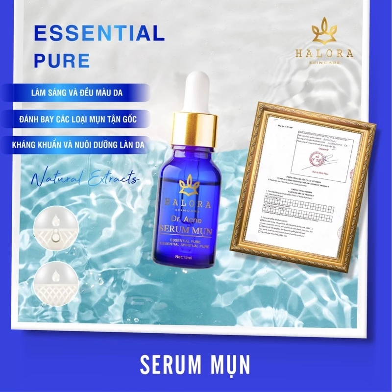 SERUM MỤN  HALORA ( Có Hoả Tốc )