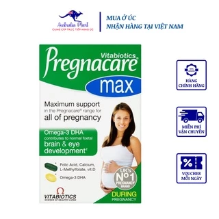 Viên Uống Pregnacare Max Anh Bổ Sung Vitamin Tổng Hợp Cho Bà Bầu 84 Viên