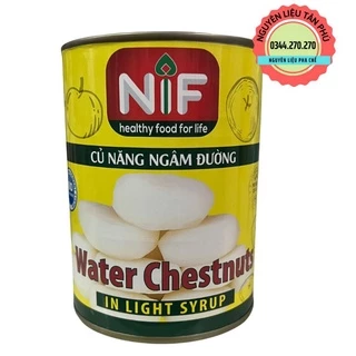 Củ năng ngâm đường NIF - Hộp 560gr