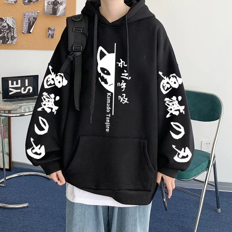 Demon Slayer Anime Mới Nam/Nữ Hoodie Sabito Manga