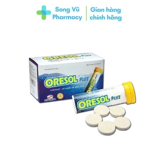 Viên sủi bù điện giải Oresol Pluz (Tuýp 10 viên)