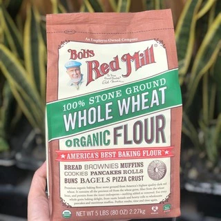 Bột mì nguyên cám hữu cơ Bob's Red Mill (2,27kg)