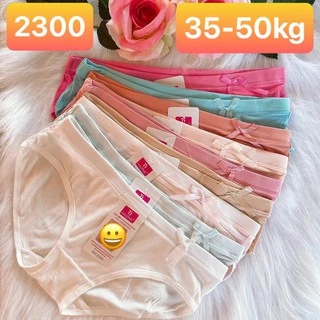 Quần lót cotton size nhỏ nữ dưới 50kg 2300