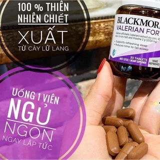 Viên uống hỗ trợ ngủ ngon Valerian Forte Blackmores 30 viên