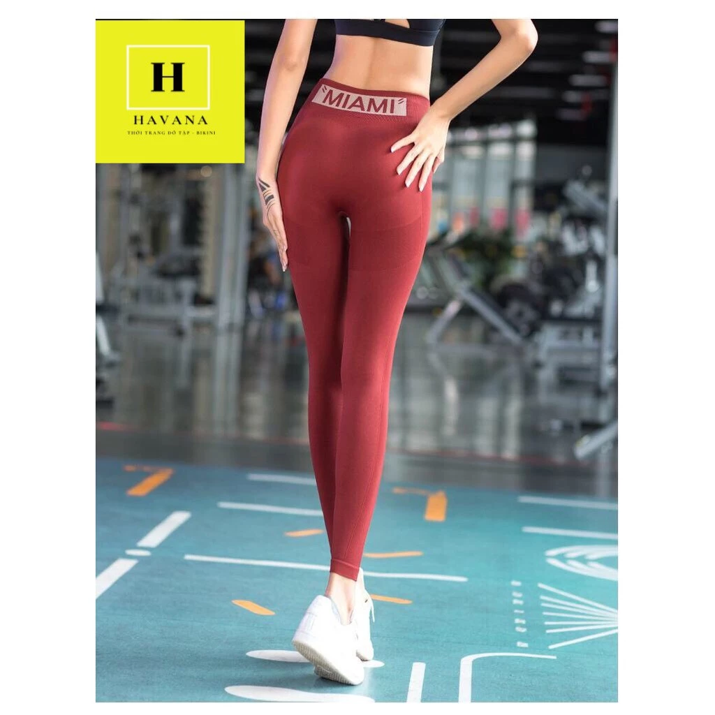 [Free ship -  Quần mặc fit body đẹp] Quần tập gym quần tập Yoga quần tập  aerobic nữ cạp cao nâng mông tôn dáng