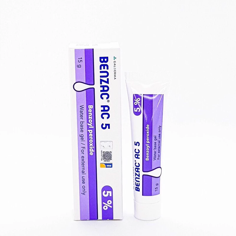 Benzac AC- Kem giảm mụn Benzac AC Benzoyl Peroxide - Galderma