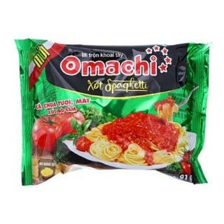 5 gói Mì omachi sốt spaghetti gói 91g