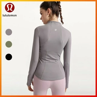 Áo khoác tập yoga Lululemon YC065 phối khóa kéo 3 màu tùy chọn