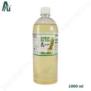 Đường nước - Syrup mía xanh Au+ chai 1L