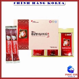 Nước Hồng Sâm SangA Hàn Quốc Chính Hãng, Hộp 30 gói - Tăng Thể Lực, Giảm Stress, Phòng Ung Thư