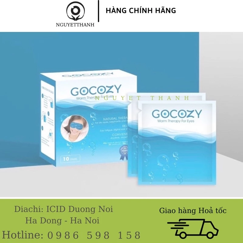 Băng chườm ấm mắt Gocozy [ Chính hãng]