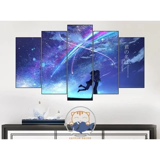 Tranh dán tường decor trang trí phòng ANIME YOUR NAME 3