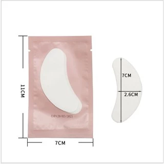 Miếng dán mi dưới Gel pad hồng, gelpad dán mi dưới 1 túi 2 miếng