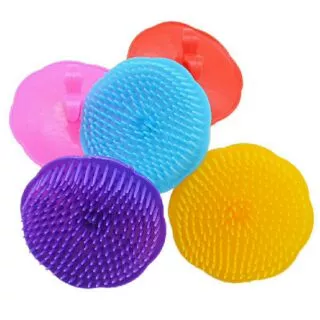 Miếng rửa mặt ,tắm ,chà chân bằng silicone