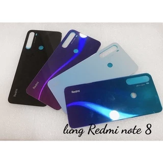 Nắp Lưng Xiaomi Redmi Note 8, Loại 1 (tặng kèm keo dán)