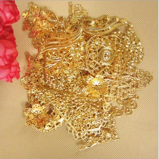 100 gram phiến hỗn hợp nguyên liệu làm trâm làm trang sức cổ trang cosplay cổ phục có màu KC