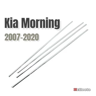 Nẹp chân kính xe KIA Morning 2007 đến 2020 - 4 chi tiết