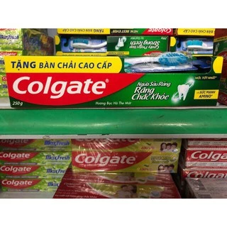 Kem đánh răng Colgate ngừa sâu răng (225g) - tặng kèm bàn chải