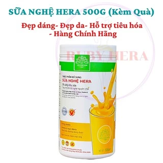 Sữa Nghệ HERA N07 Đẹp Dáng -  Sáng Da - Hỗ Trợ Đau Dạ Dày - Tốt Cho Sức Khỏe (HỘP 500GRAM)