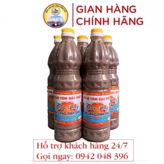 1 chai mắm tôm Ba Làng Thanh Hoá đặc biệt 1 lít