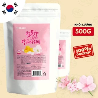 Bột Hoa Anh Đào Beobe Hàn Quốc pha trà sữa đá xay túi 500g