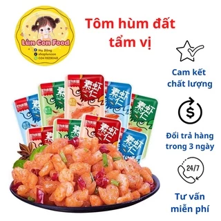 ( CHỈ SHIP  HỎA TỐC ) Tôm Hùm Đất Cay Siêu Ngon - Gói 18gr ❤️FREESHIP + LIVE EXTRA❤️ Tẩm Vị Ăn Liền - Lùn Con Food