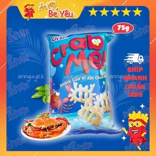 Bim bim Oishi snack cua vị sốt chua ngọt 68g siêu to khổng lồ