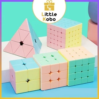 Bộ Sưu Tập Rubik MoYu Macaron 2x2 3x3 4x4 5x5 Pyraminx Rubic Biến Thể Đồ Chơi Trí Tuệ Trẻ Em Phát Triển Tư Duy