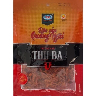 Thịt bò khô sợi 100 gram Thu Ba ngon 100% bò