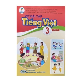 Sách - Vở bài tập tiếng việt 3 tập một ( Cánh diều ) + Bán kèm 1 quyển Bé tập tô màu