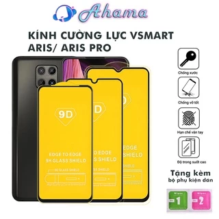 Kính Cường Lực vsmart Aris Aris Pro full màn độ bền cao chống trầy xước rơi vỡ tặng kèm khăn lau màn hình