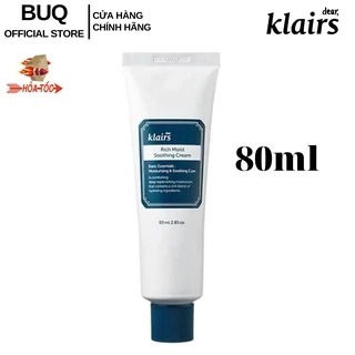 Kem Dưỡng Ẩm Klairs Rich Moist Soothing Cream Cấp Ẩm Cho Da Khô 80ml