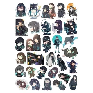 10-50 hình dán Stickers Tokitou Muichirou Decal ( random hình)