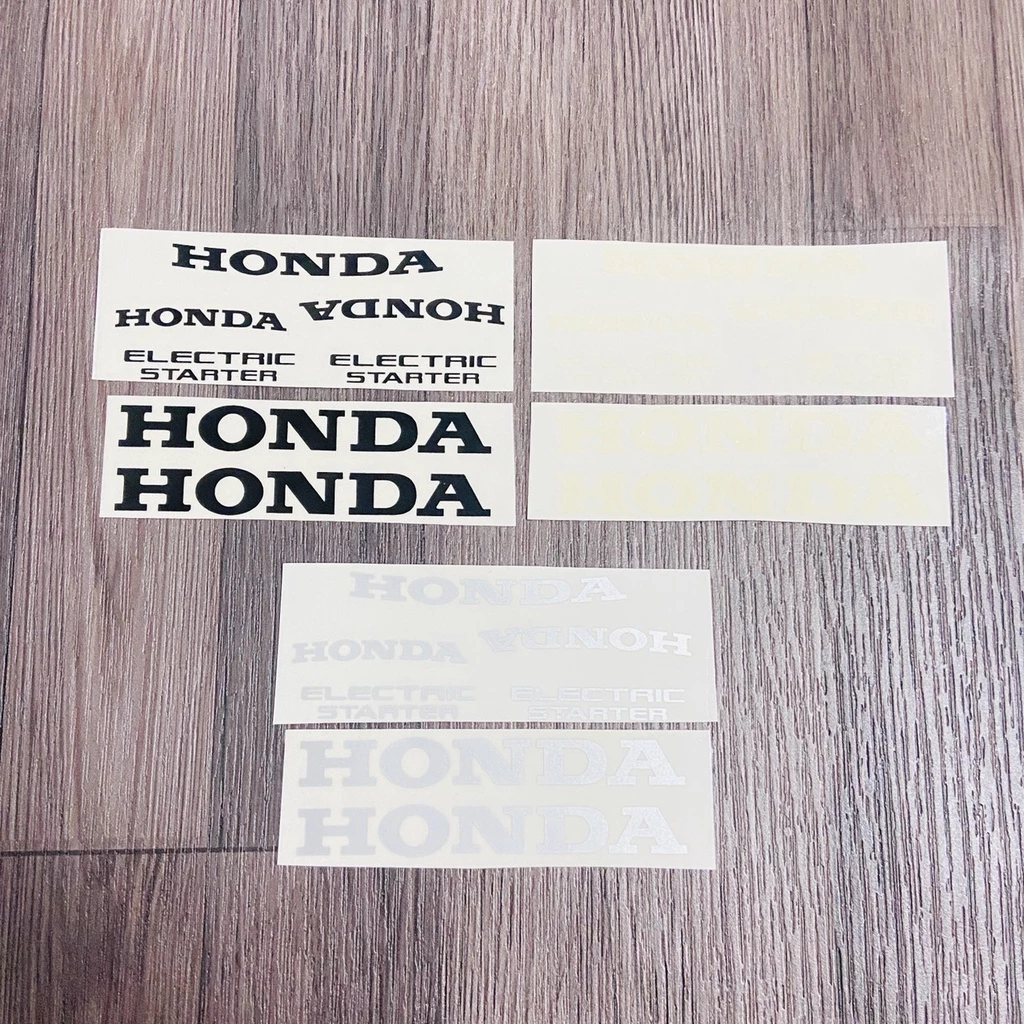 BỘ TEM CHỮ HONDA NHIỀU KÍCH THƯỚC SIÊU ĐẸP