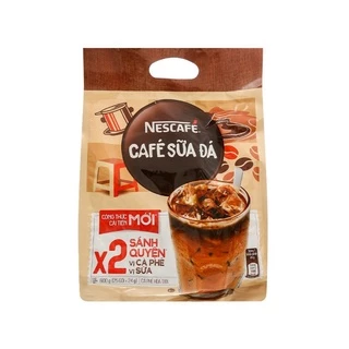 Nescafe' cà phê sữa đá Bịch 25 gói/Hộp 10 gói (02/2015)