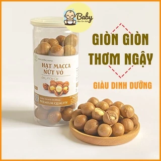 Hạt Macca Nứt Vỏ Mama 500G Hạt Macca DakLak Đã Rang Sấy Đồ Ăn Vặt Mẹ Bầu Ăn Kiêng Giảm Cân BabyRice 119