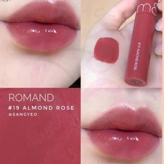 Son Romand Juicy Lasting Tint màu 19 - Hoa hồng khô pha hạnh nhân