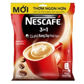 BỊCH NESCAFE 3IN1 - CÀ PHÊ RANG XAY HÒA TAN ( 47 gói x 17g)