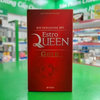 Estro Queen Gold- Hỗ trợ tăng cường độ đàn hồi da, giảm lão hoá da, giúp da sáng mịn, hỗ trợ bổ sung dưỡng chất cho da