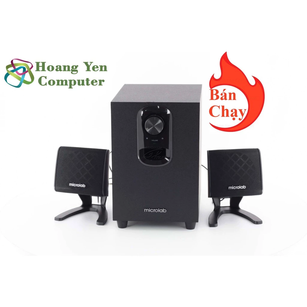 Loa Vi Tính 2.1 Microlab M108 Công Suất 11W (KHÔNG CÓ BLUETOOTH) - BH 1 Năm Chính Hãng - Hoàng Yến Computer