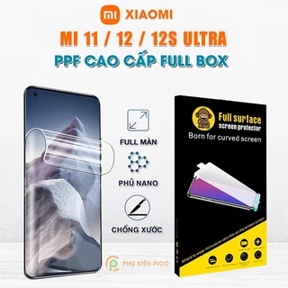 Dán màn hình Xiaomi 12 Pro / Mi 11 Ultra / Mi 13 Pro full màn trong suốt PPF Moxiao Xing - Dán dẻo Xiaomi Mi 11 Ultra