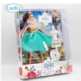 Đồ Chơi Búp Bê Emily Người Mẫu Thời Trang DUKA TOYS- DK81030 An Toàn Cho Trẻ